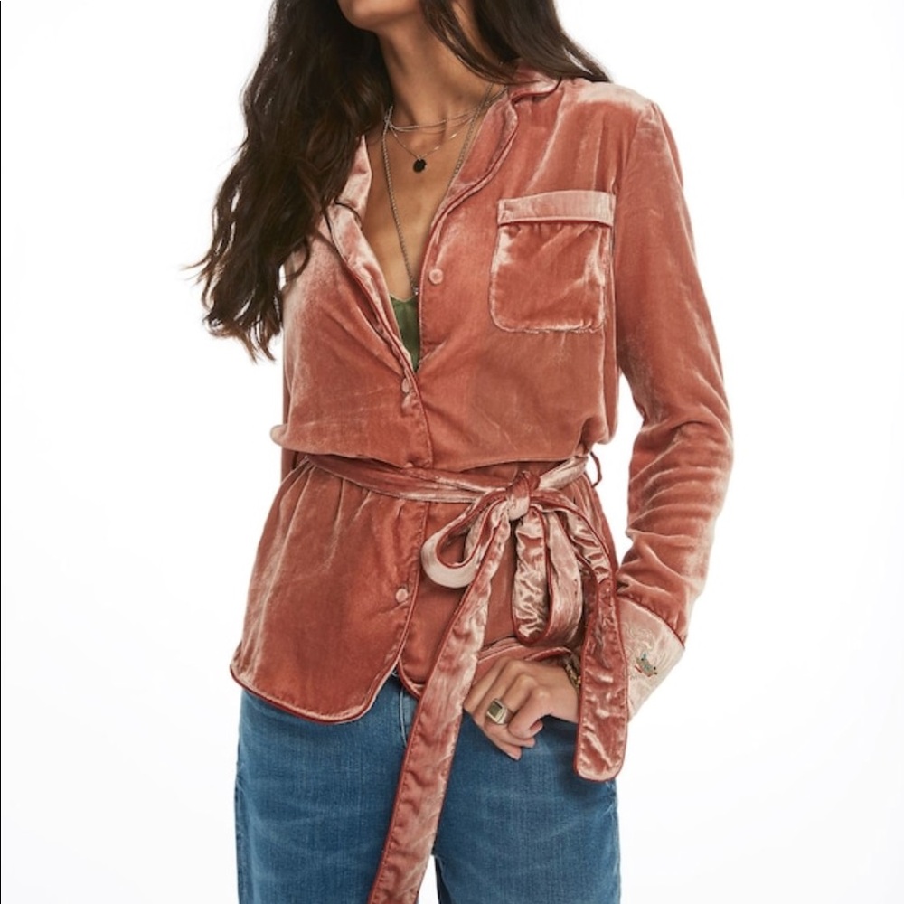 Scotch & Soda, never worn (NWOT), velvet top